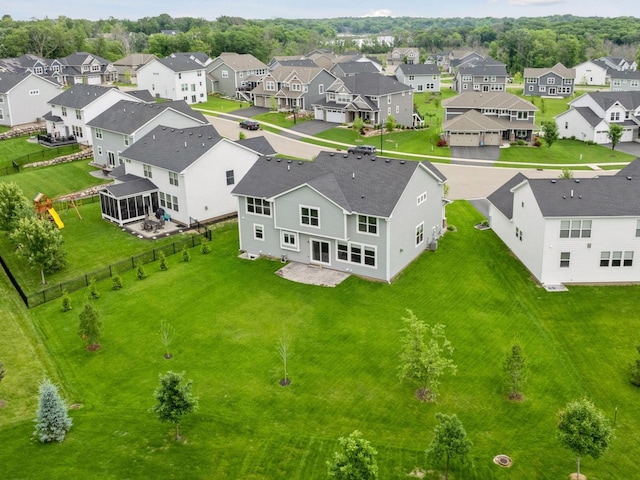 7154 Alphabet St, Chanhassen, MN 55317 - aerial perspective of suburban area