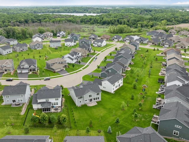 7154 Alphabet St, Chanhassen, MN 55317 - aerial view of property and surrounding area with nearby suburban area