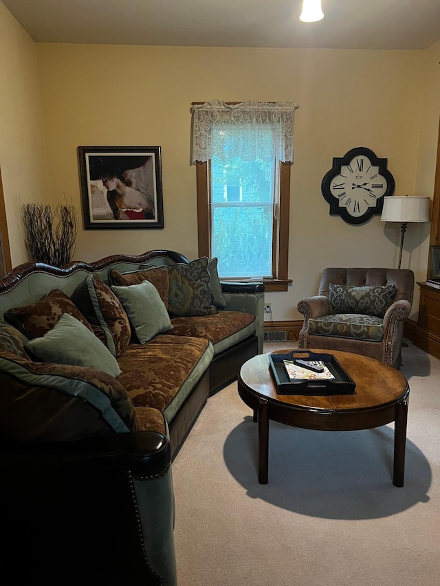 821 3rd Ave, Madison, MN 56256 - view of carpeted living room