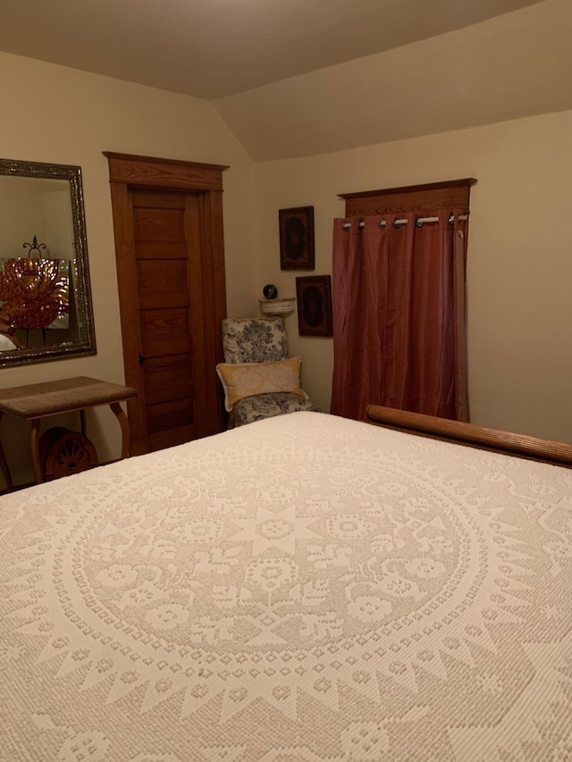 821 3rd Ave, Madison, MN 56256 - bedroom with lofted ceiling