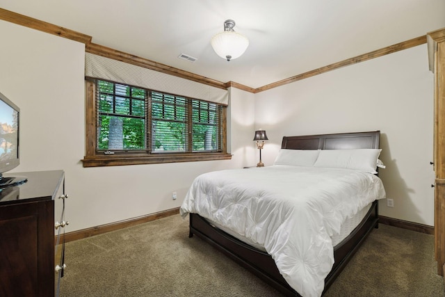 1904 Linner Rd, Minnetonka, MN 55391 - bedroom featuring crown molding and carpet flooring