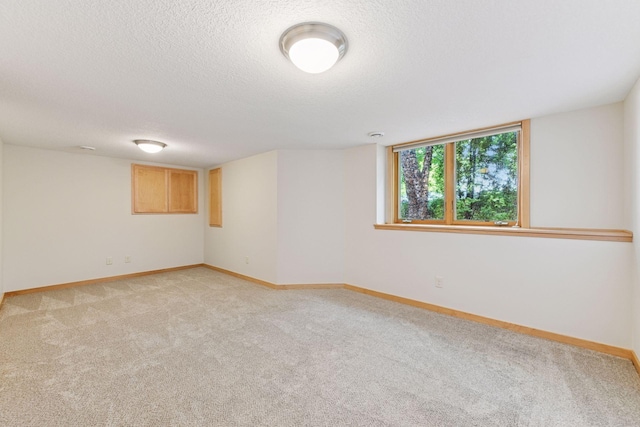 1614 Maple Manors Ct, Mound, MN 55364 - empty room with light carpet and a textured ceiling