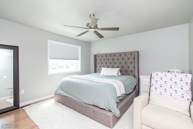 5252 8th Ct W, West Fargo, ND 58078 - bedroom featuring wood finished floors and ceiling fan