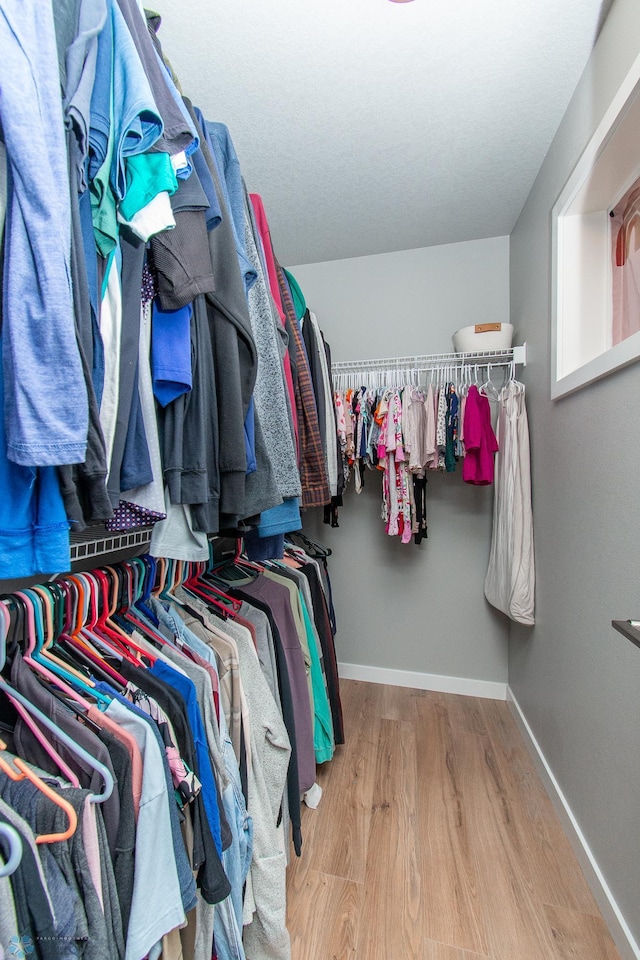 5252 8th Ct W, West Fargo, ND 58078 - walk in closet featuring wood finished floors