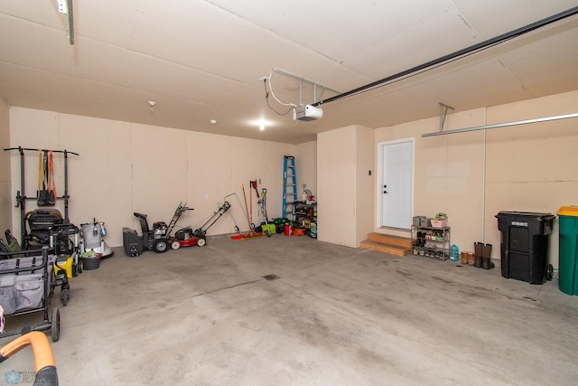 5252 8th Ct W, West Fargo, ND 58078 - garage featuring a garage door opener