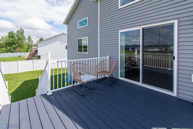 5252 8th Ct W, West Fargo, ND 58078 - view of wooden terrace