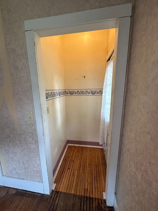 613 Cedar St, Luverne, MN 56156 - hall featuring wood-type flooring