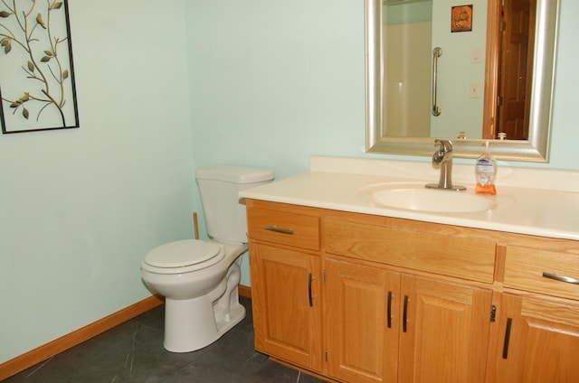 224 Goldfinch Ln, Clearwater, MN 55320 - bathroom with vanity and tile patterned floors