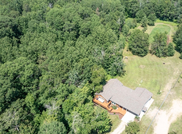 8290 Gladstone Lake Rd, Brainerd, MN 56401 - aerial view of property's location featuring a forest
