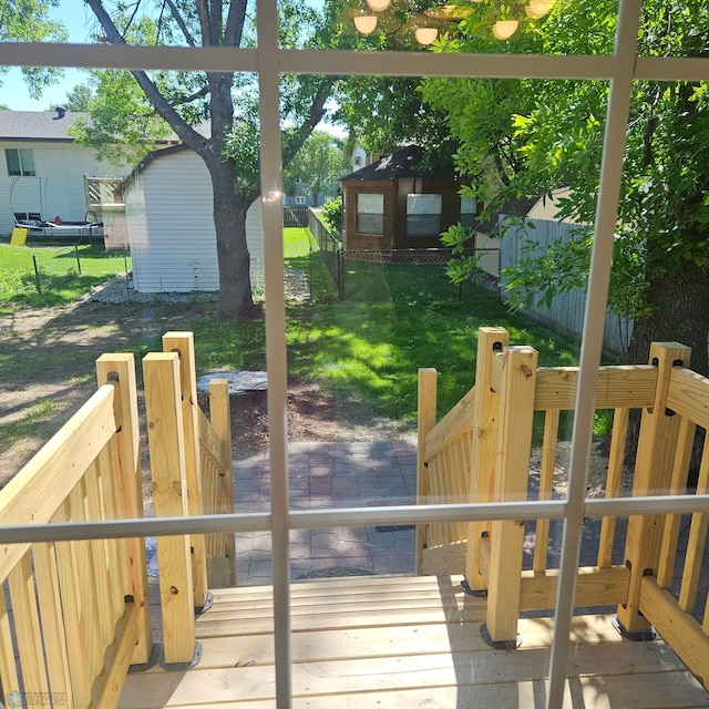 327 6th Ave, Mapleton, ND 58059 - exterior space featuring a fenced backyard