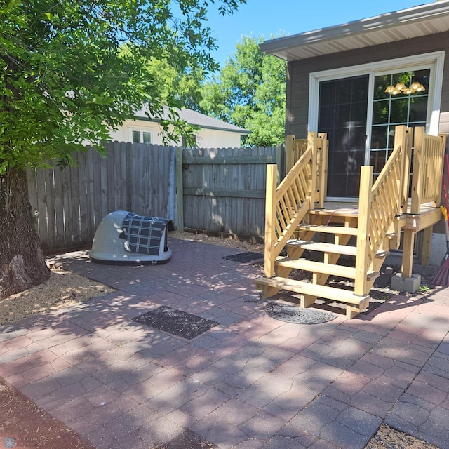 327 6th Ave, Mapleton, ND 58059 - view of patio / terrace