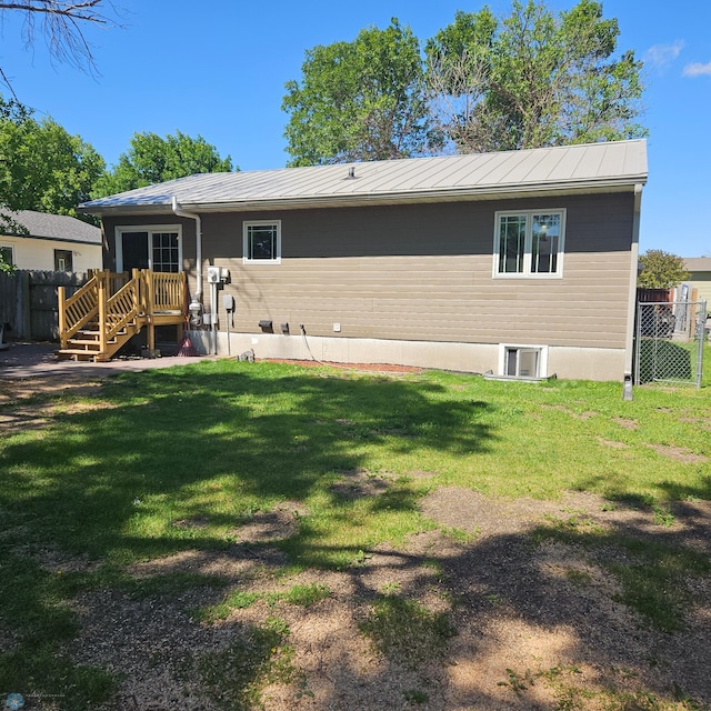 327 6th Ave, Mapleton, ND 58059 - rear view of house