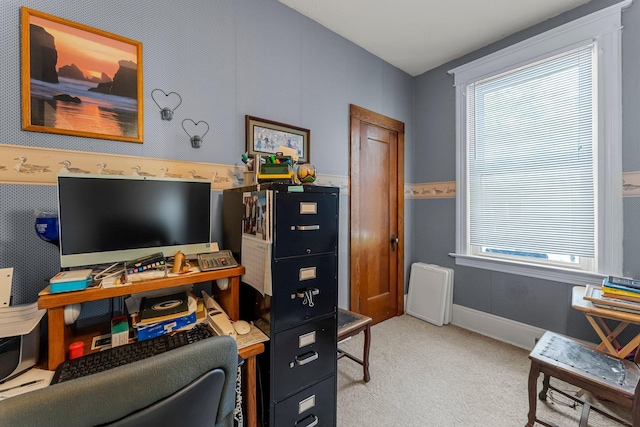 11826 State Road 48, Frederic, WI 54837 - carpeted office featuring baseboards