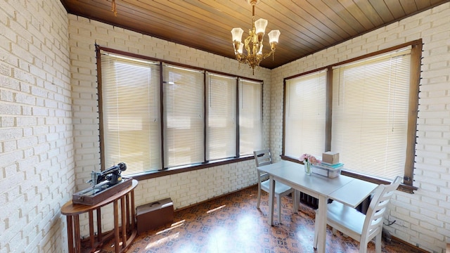 315 Fountain St, Albert Lea, MN 56007 - sunroom / solarium with a chandelier and plenty of natural light