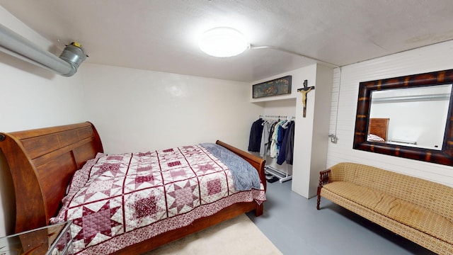 315 Fountain St, Albert Lea, MN 56007 - bedroom with concrete floors