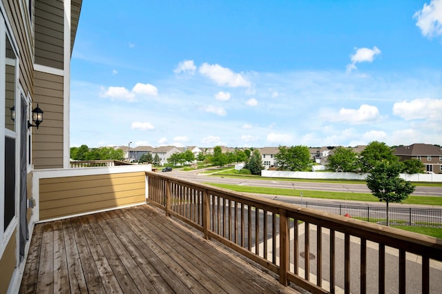 15484 Eames Way, Apple Valley, MN 55124 - deck with a residential view