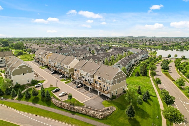 15484 Eames Way, Apple Valley, MN 55124 - aerial perspective of suburban area featuring a nearby body of water