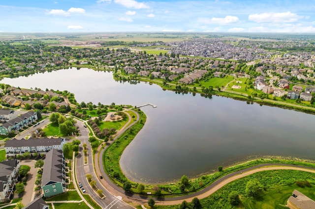 15484 Eames Way, Apple Valley, MN 55124 - aerial view of residential area with a nearby body of water