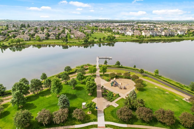 15484 Eames Way, Apple Valley, MN 55124 - aerial view of residential area with a large body of water