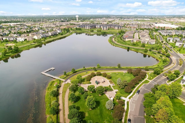 15484 Eames Way, Apple Valley, MN 55124 - aerial overview of property's location featuring a large body of water and nearby suburban area