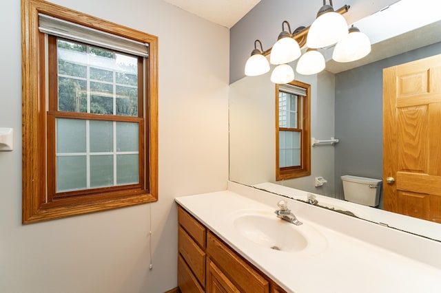 2319 Viola View Ln NE, Rochester, MN 55906 - bathroom featuring vanity and toilet