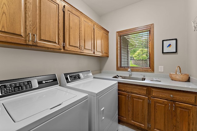 11582 Raspberry Hill Rd, Eden Prairie, MN 55344 - washroom with washer and clothes dryer and cabinet space