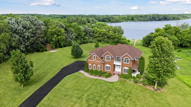 11540 Eckert Ave SE, Franklin Twp, MN 55328 - aerial view of property and surrounding area featuring a nearby body of water