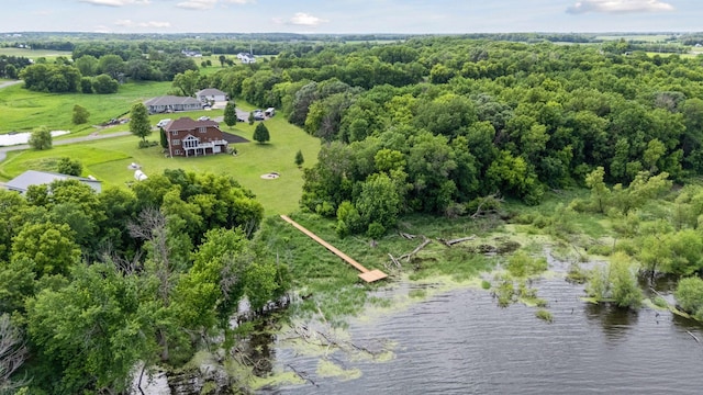 11540 Eckert Ave SE, Franklin Twp, MN 55328 - view from above of property featuring a large body of water