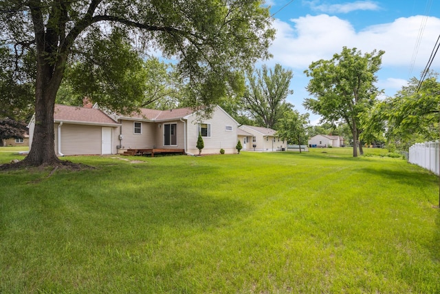 6342 Baker Ave NE, Fridley, MN 55432 - view of yard