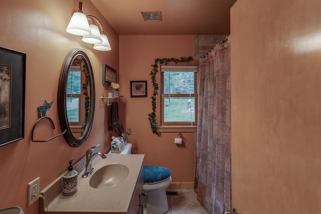 35139 County 39, Laporte, MN 56461 - bathroom featuring vanity and curtained shower