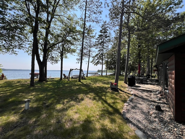 35139 County 39, Laporte, MN 56461 - view of grassy yard featuring a water view