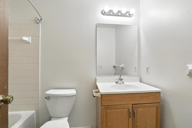 2544 Copper Cliff Trl, Woodbury, MN 55125 - bathroom featuring vanity and tub / shower combination