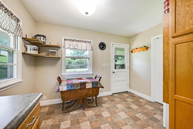 7447 Cleadis Way, Inver Grove Heights, MN 55076 - dining room featuring stone finish flooring and healthy amount of natural light