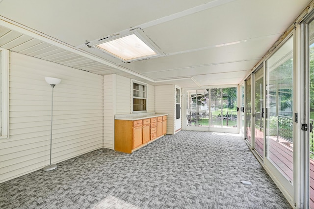 7447 Cleadis Way, Inver Grove Heights, MN 55076 - unfurnished sunroom featuring healthy amount of natural light