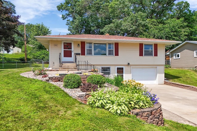 7447 Cleadis Way, Inver Grove Heights, MN 55076 - view of front of property featuring concrete driveway and an attached garage