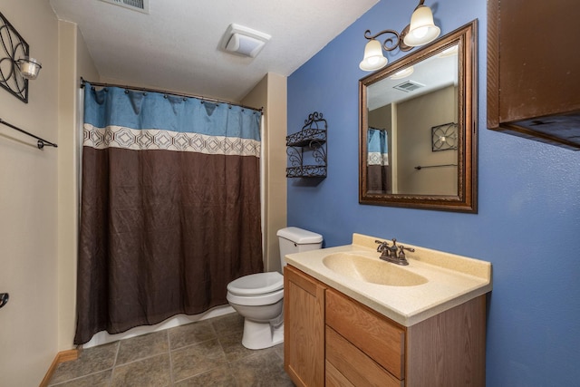 N8343 Mcwain Dr, Holland Twp, WI 54636 - bathroom featuring vanity and a shower with curtain