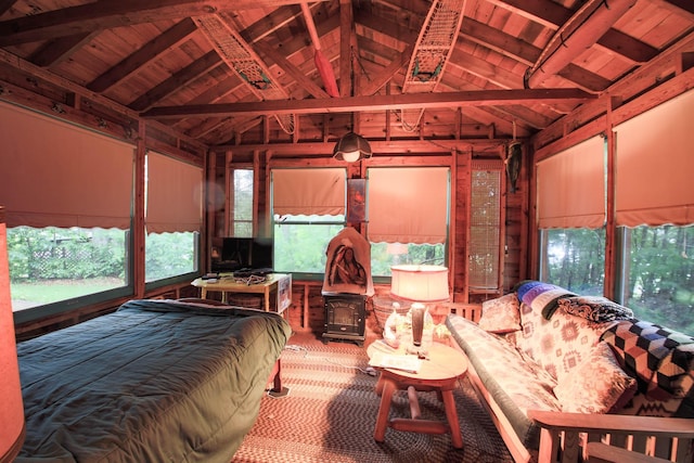 1962 81st St, Balsam Lake, WI 54810 - bedroom featuring wood ceiling