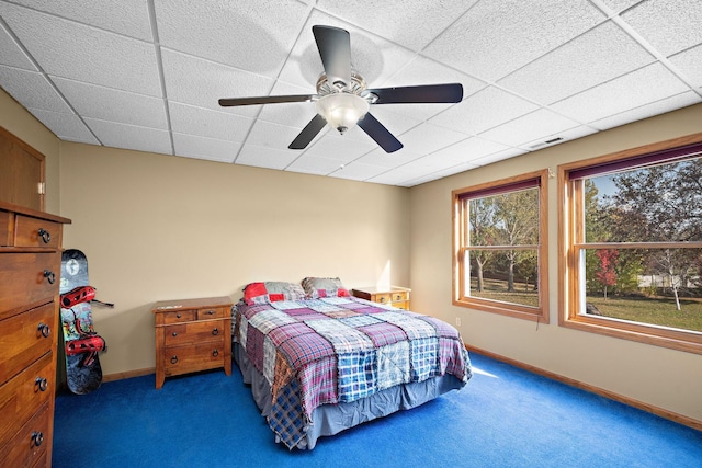 20604 Jasmine Path, Lakeville, MN 55044 - bedroom featuring carpet floors and a ceiling fan