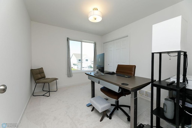 7328 Aquiline Dr S, Fargo, ND 58104 - office space featuring baseboards and light carpet