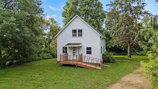 W3767 750th Ave, Gilman Twp, WI 54767 - view of front of home featuring a front yard