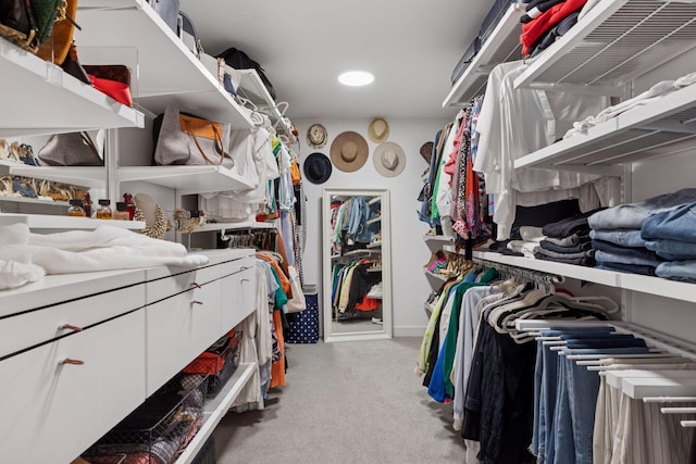 7568 Glen Alcove, Woodbury, MN 55129 - walk in closet featuring carpet flooring