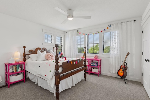 7568 Glen Alcove, Woodbury, MN 55129 - bedroom with carpet floors and a ceiling fan