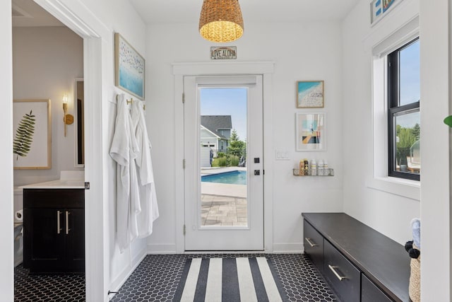 7568 Glen Alcove, Woodbury, MN 55129 - doorway to outside with baseboards