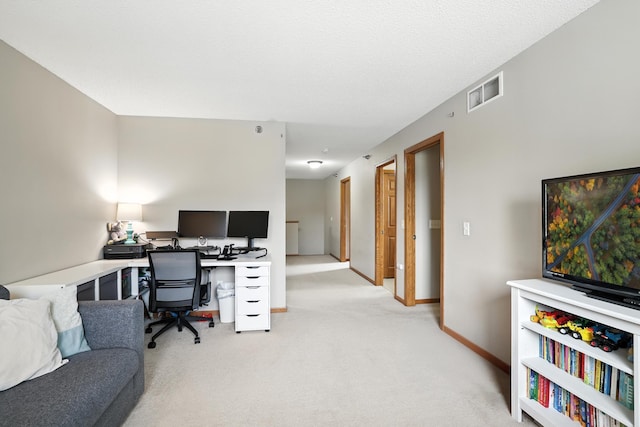 451 Frederick Cir Unit 1405, Hastings, MN 55033 - office area featuring light colored carpet and baseboards