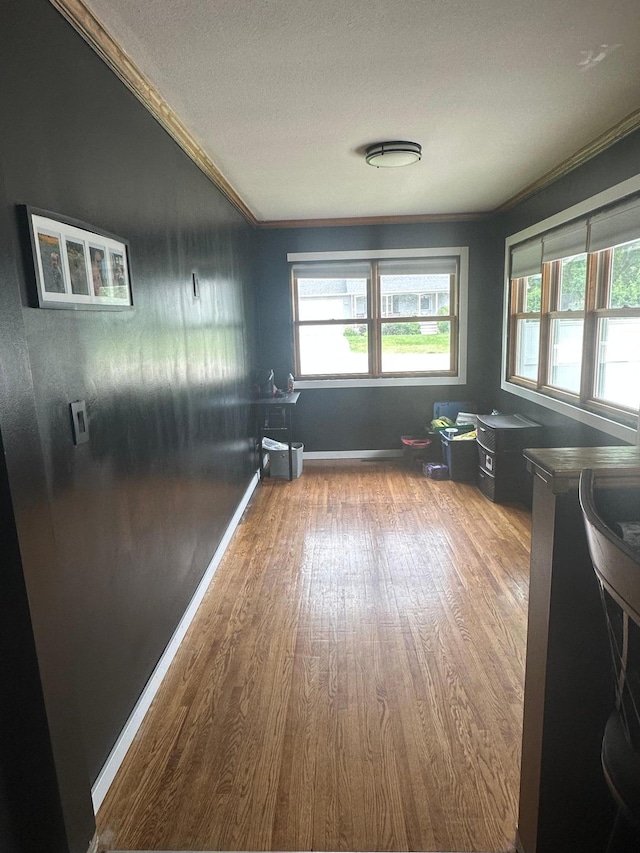 1520 6th St, Montevideo, MN 56265 - hallway with crown molding and wood finished floors