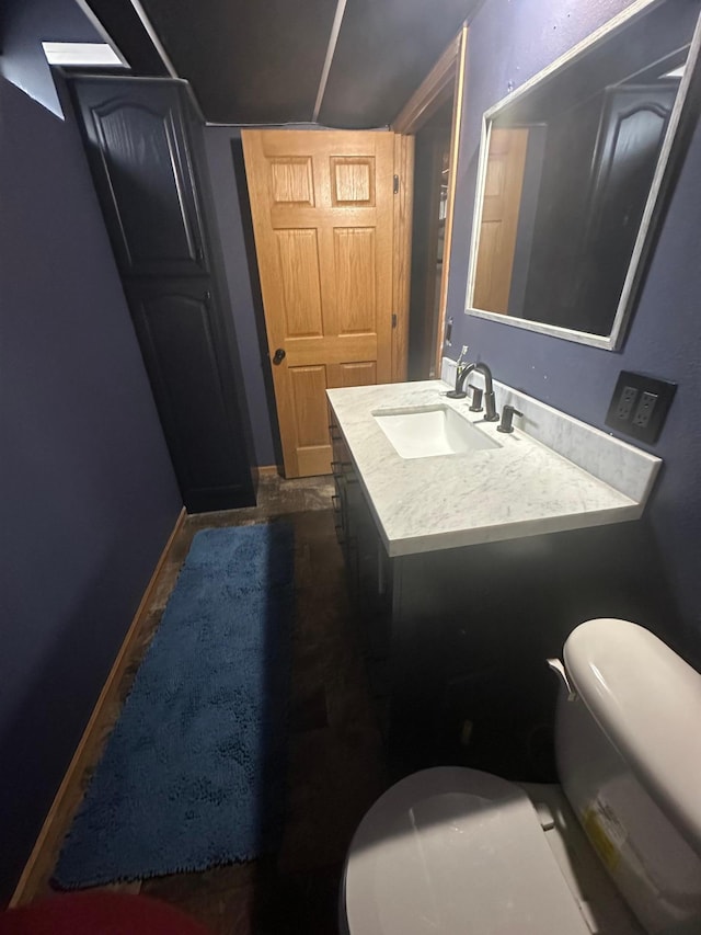 1520 6th St, Montevideo, MN 56265 - bathroom featuring toilet and vanity