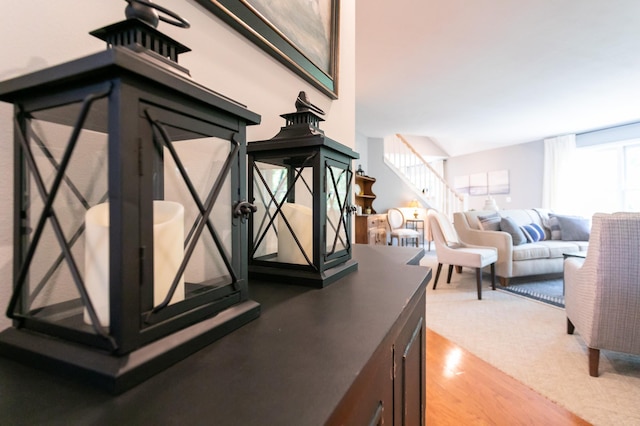 6045 Galpin Lake Rd, Shorewood, MN 55331 - interior space featuring stairway
