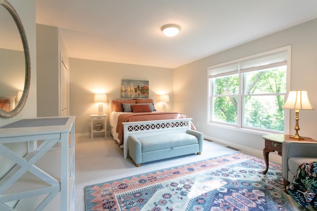 6045 Galpin Lake Rd, Shorewood, MN 55331 - bedroom featuring light carpet and baseboards