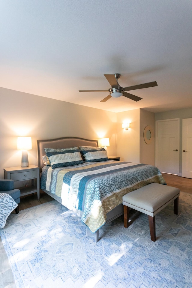 6045 Galpin Lake Rd, Shorewood, MN 55331 - bedroom featuring ceiling fan