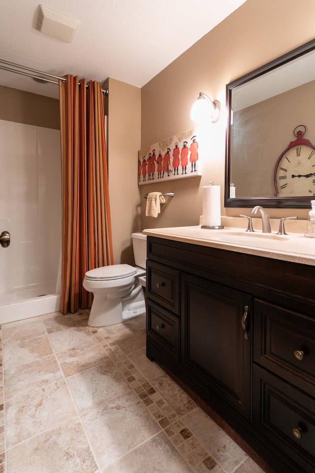 6045 Galpin Lake Rd, Shorewood, MN 55331 - bathroom with vanity and a shower with curtain
